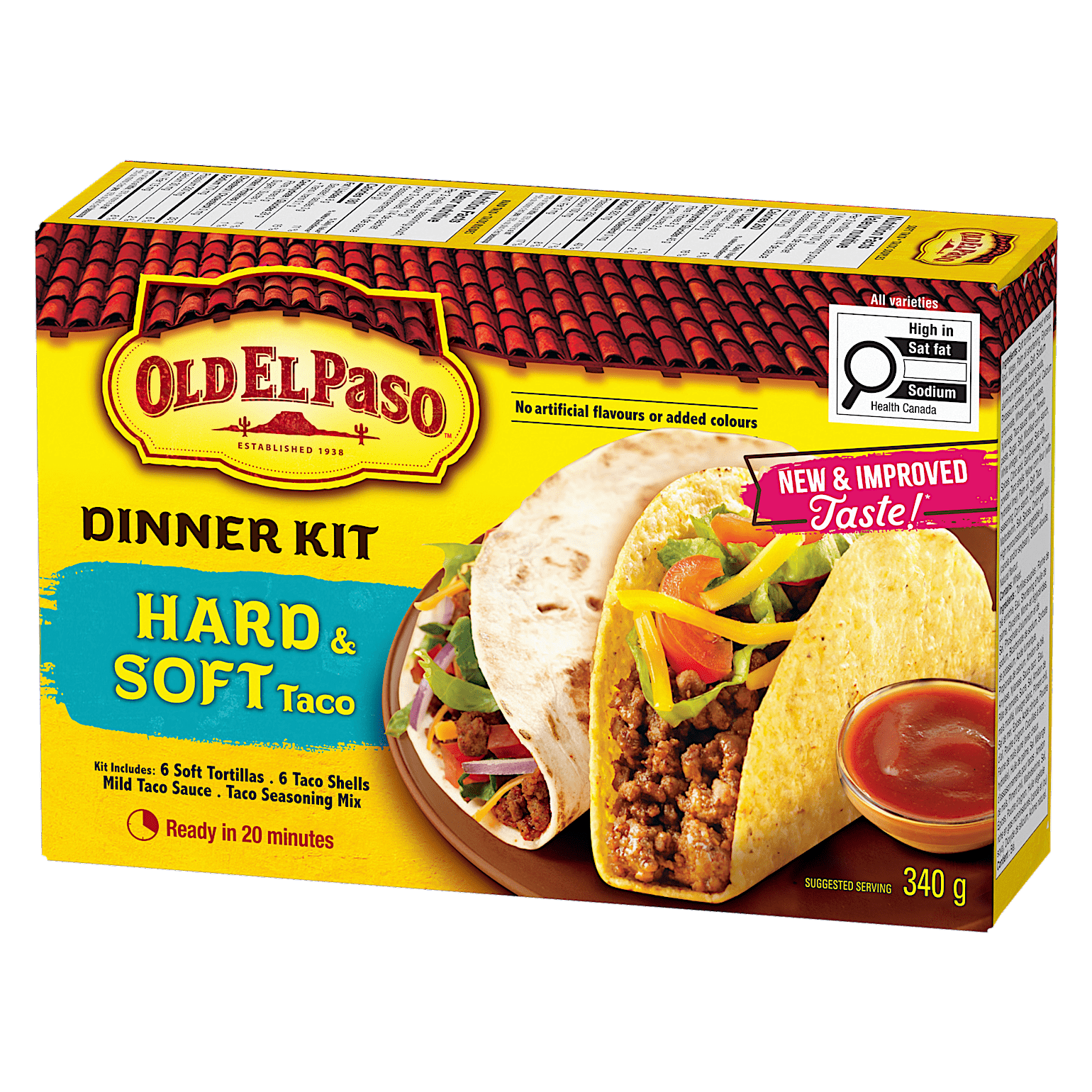 Hard and Soft Tortilla Dinner Kit
